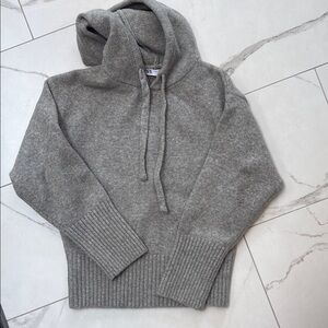 New! ZARA Gray Hoodie Sweater!